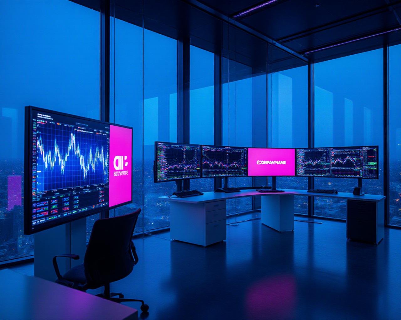 Modern High-Tech Support Office